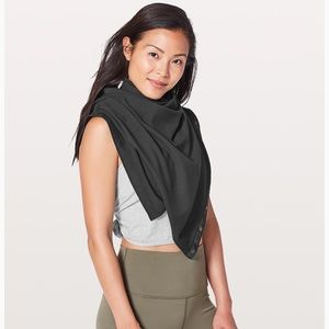 Lululemon Black Vinyasa Scarf